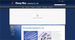 Desktop Screenshot of changway.com